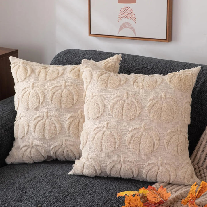 Céleste Cushion Cover - Luxury Autumn Cushion Cover made of Faux Fur – Warmth & Style Kalsten