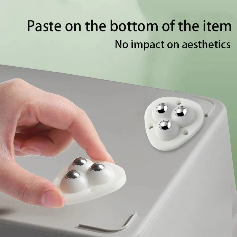 Kalsten | Self-Adhesive Full Rotating Furniture Mover Wheel Rollers