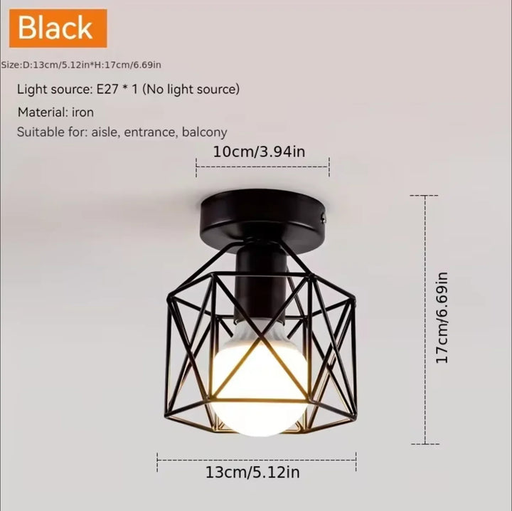 Modern LED Ceiling Light – Round Chandelier Flush Mount for Kitchen, Bedroom, Living Room, and Bathroom – E27 Base, 110V/220V | Kalsten
