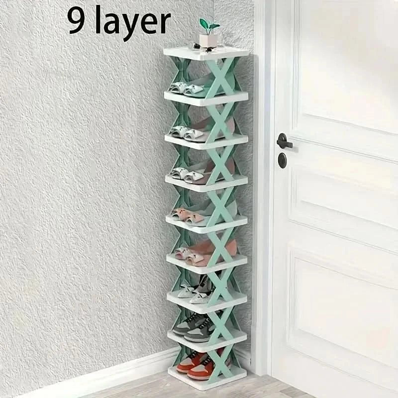 Kalsten | Saving Shoe Organiser - Multi-layered storage cabinet for bedroom & hallway