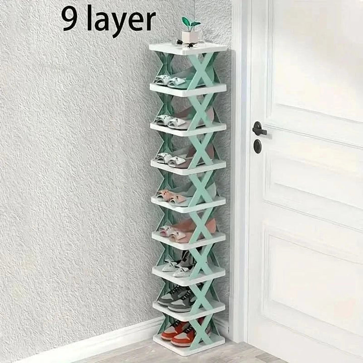 Kalsten | Saving Shoe Organiser - Multi-layered storage cabinet for bedroom & hallway