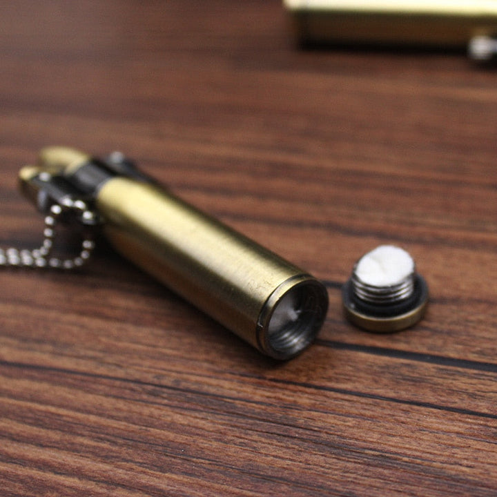 Jet Power Retro Metal Keychain Lighter | Kalsten