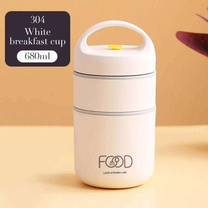 Skanto | LunchBuddy Premium Lunch Box | Leak-Proof & Sustainable | Bento Box with Compartments | Ideal for Work & School