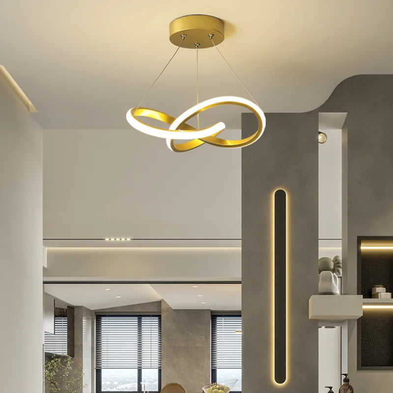 Modern LED Pendant Light Chandelier - Elegant Hanging Lamp for Versatile Spaces | Kalsten