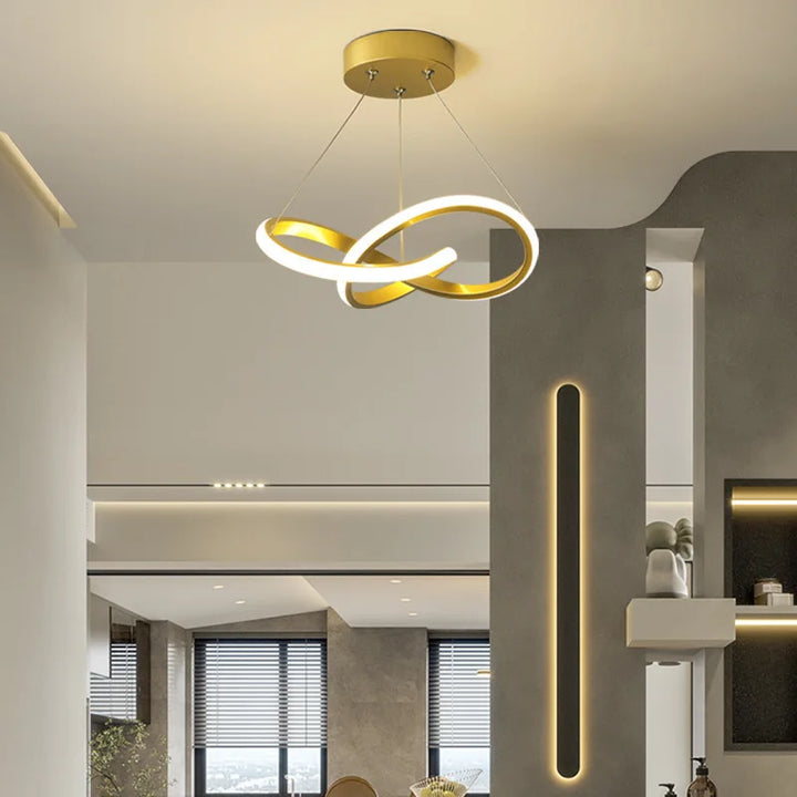 Modern LED Pendant Light Chandelier - Elegant Hanging Lamp for Versatile Spaces | Kalsten