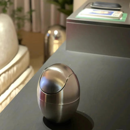 LuxBin Mini Stainless Steel Trash Can Karnz