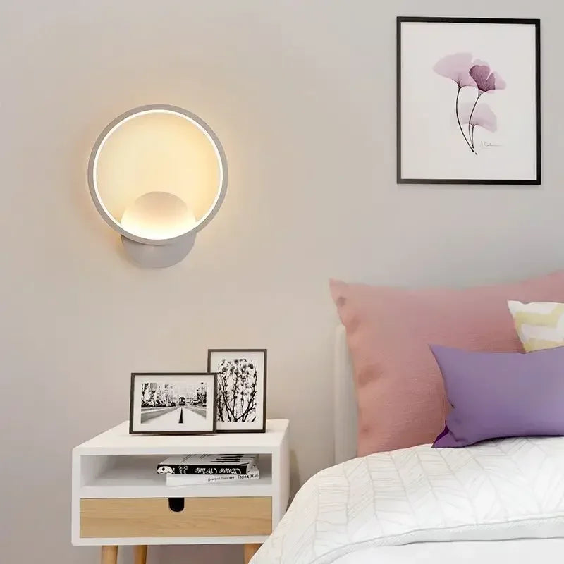 Minimalist LED Wall Lamp | Round & Square Sconces | Kalsten