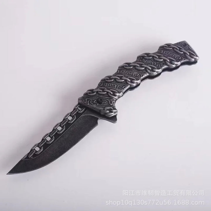 Tactical Nigh Skull Foldable Pocket Knife | Kalsten