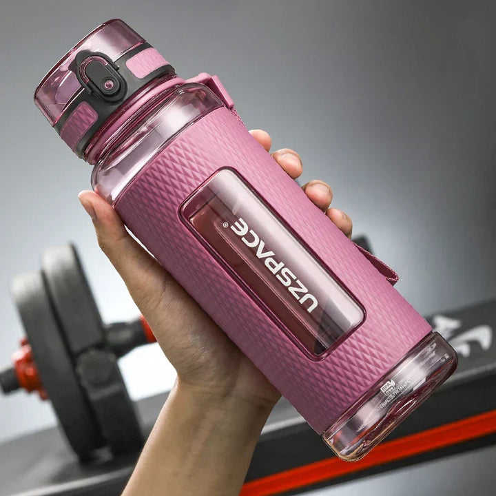 Kalsten | UZSPACE Sport Water Bottles, BPA-free, portable, impact-resistant, leak-proof, large capacity, fitness water kettle, Tritan plastic drinking bottle
