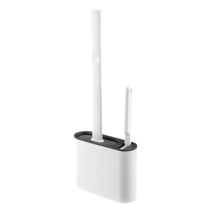 Silicone toilet brush with wall holder | Kalsten