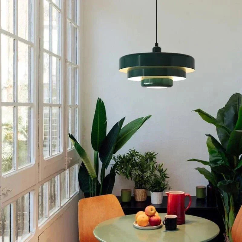 Kalsten | Elegant three-level pendant light in macaron colors