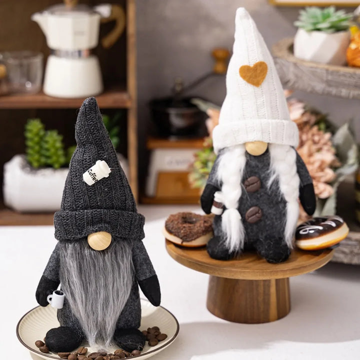 Scandinavian Coffee Gnome Dolls – Atmospheric Decoration Kalsten