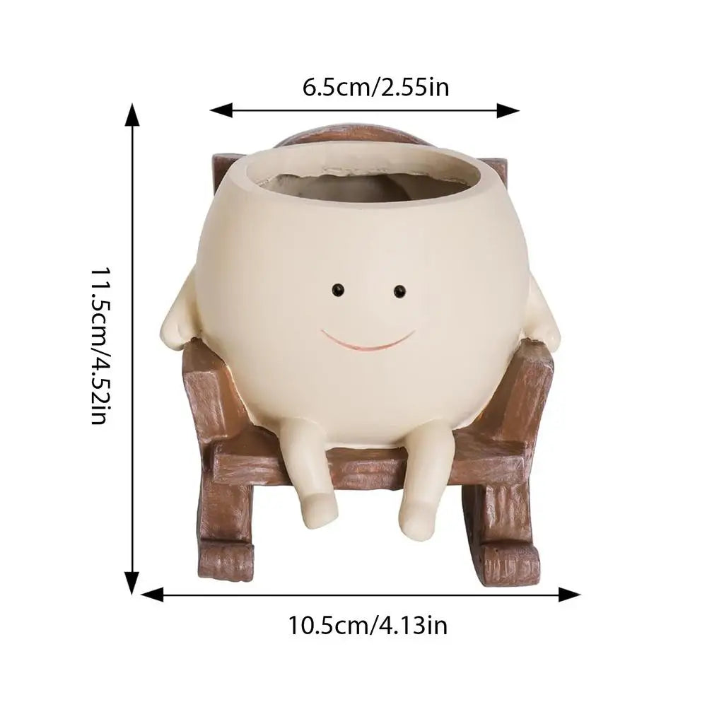 Rocking chair succulent pot | Kalsten
