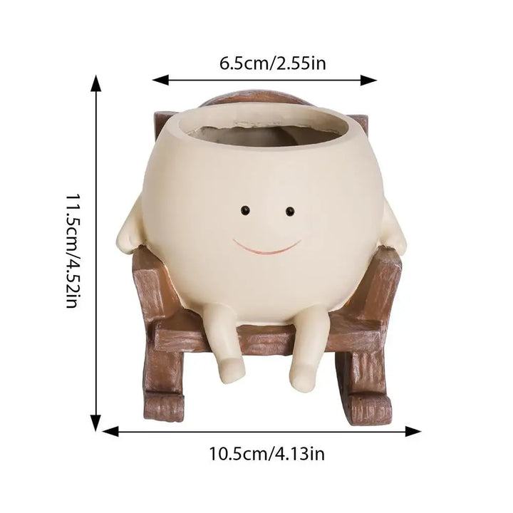 Rocking chair succulent pot | Kalsten