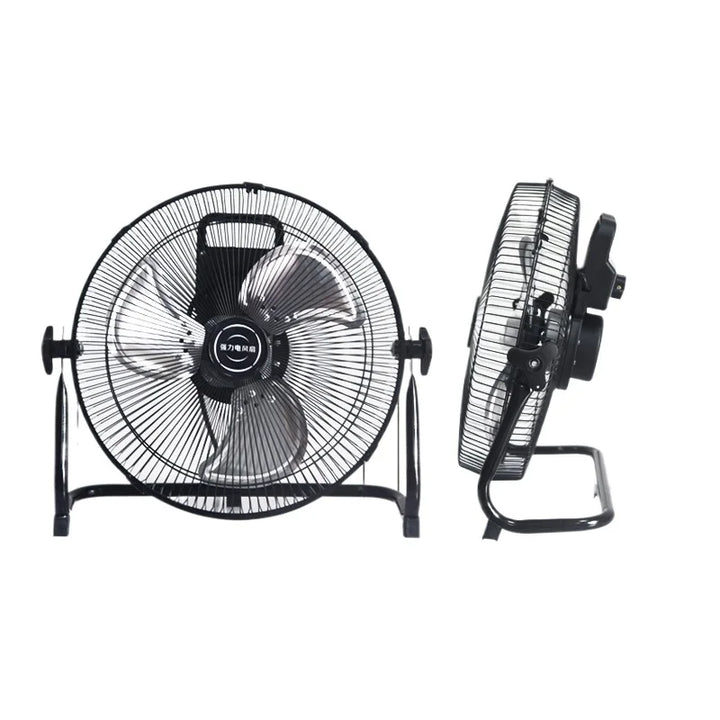 Industrial Floor Fan – 8-Speed 130° Oscillating Workshop Blower, Silent 45dB Turbo Motor with Overheat Protection | Kalsten