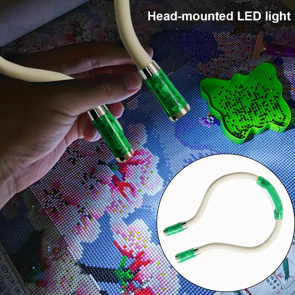 Kalsten | Wearable Neck Lamp with LED for Knitting, Crocheting and Reading – Handsfree Light