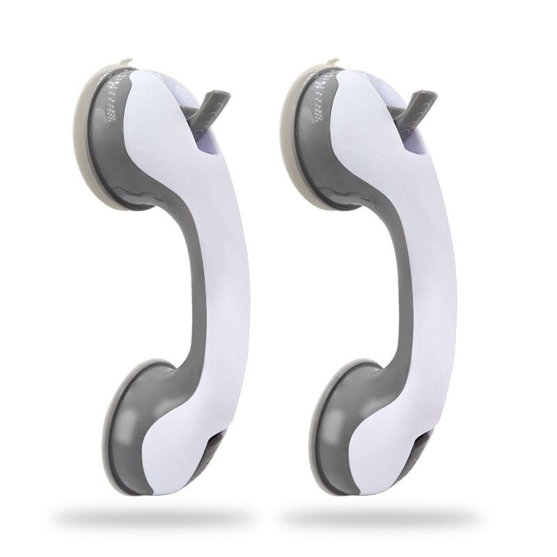 Kalsten | Safety handle with non-slip support and vacuum suction cup - Perfect for bathrooms and showers - Provides stability and support