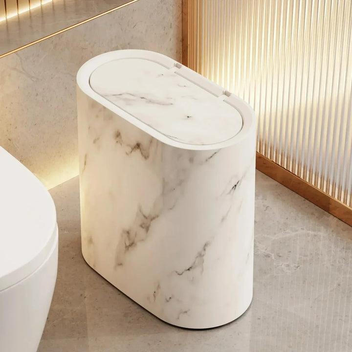 Nordic Marble Design Trash Can Kalsten