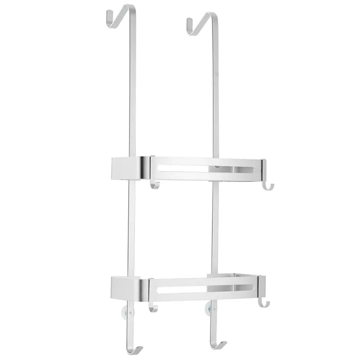 Kalsten | Sleek Shower Nail-Free Dual Layer Organizer Rack