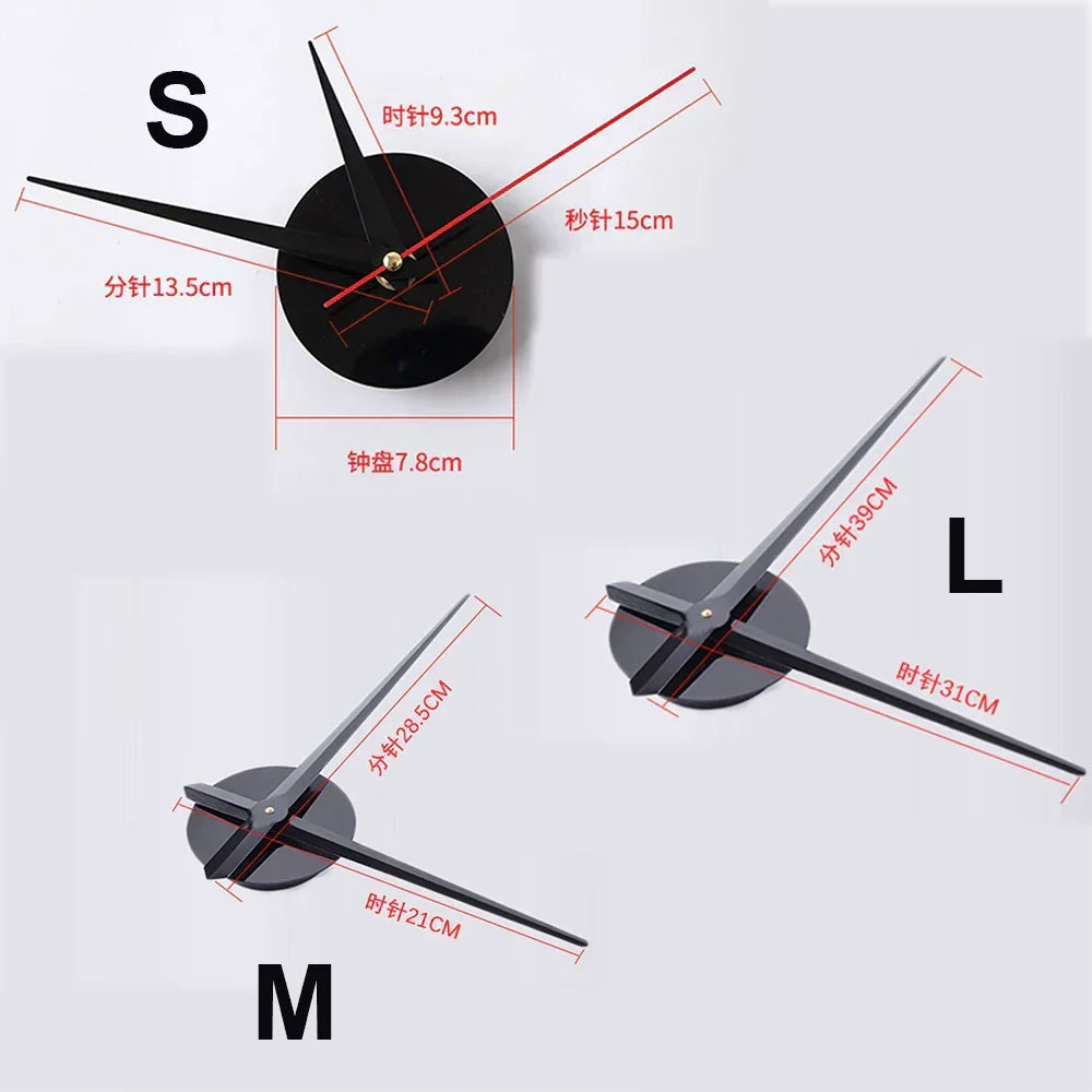 Kalsten | New large unique style acrylic wall clock