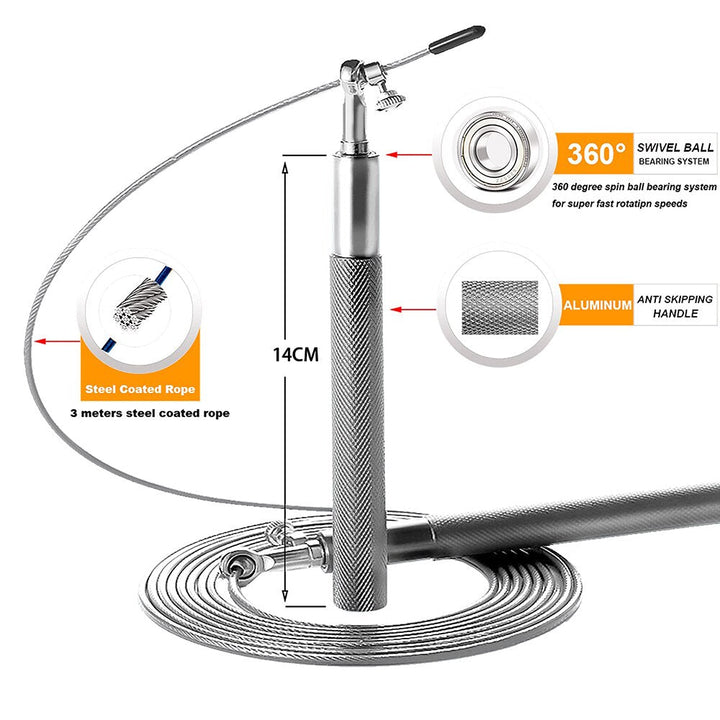 Kalsten | Crossfit Speed Jump Rope 360°