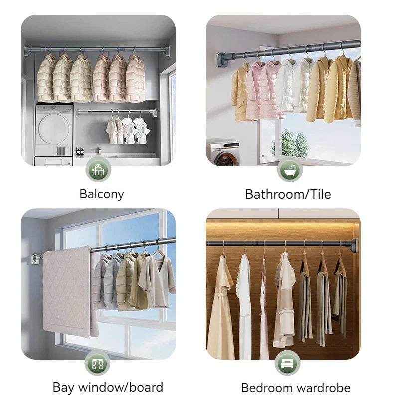 Kalsten | Drill-Free Telescopic Hanger Rod
