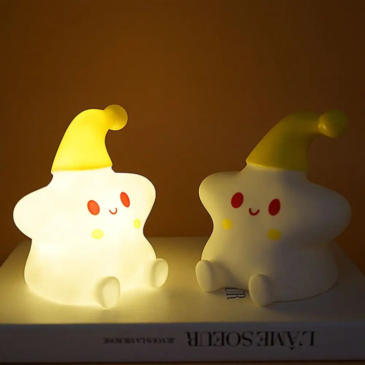 Happy Little Star LED Silicone Night Lamp | Kalsten