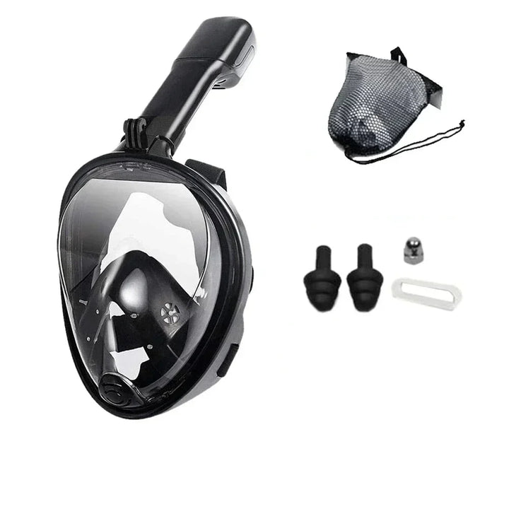 Kalsten | Oceavue Snorkel Mask | 180° Full Face | Anti-Fog & Leak Proof | For Kids & Adults