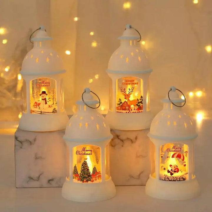 Magical ChristmasHome Christmas Lanterns - The Charming LED Santa Lanterns Kalsten