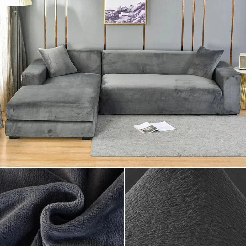 Kalsten | PlushFit - High-Quality Sofa Covers Made of Stretch Velvet