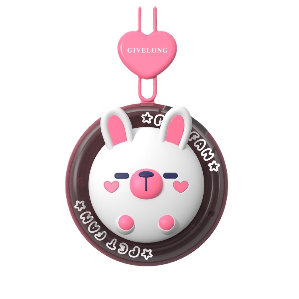 Cartoon Animal Mini Kids Neck Fan | Kalsten