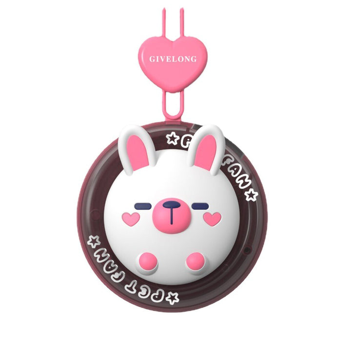 Cartoon Animal Mini Kids Neck Fan | Kalsten