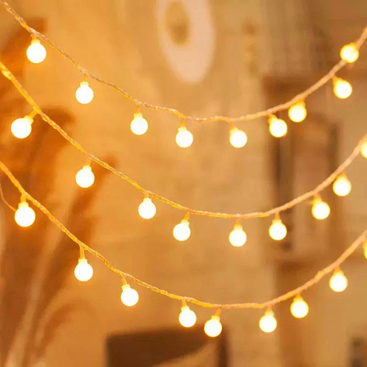 String Lights PVC 20 ft Warm White Indoor Outdoor Decorative Wedding Party Ambiance | Kalsten