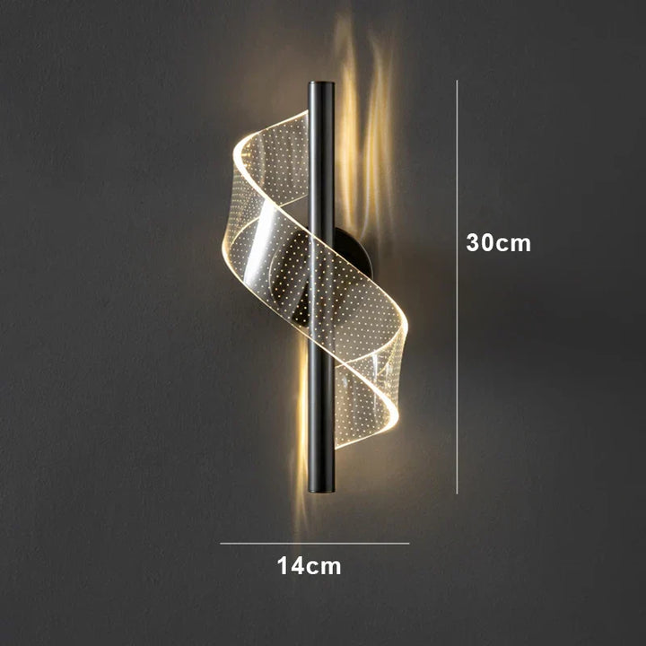 Nordic LED Pendant Light – Modern Hanging Lamp for Living Room, Bedroom, Dining Table, and Aisle – Gold Acrylic Shade, Indoor Home Decoration | Kalsten