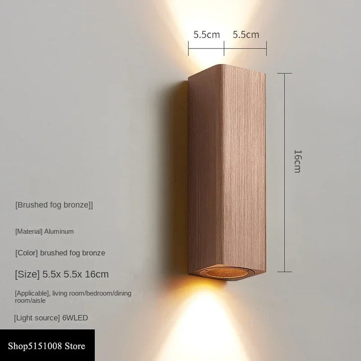 LumiGlow - Stylish LED Wall Lamp with Warm and Cool Light | Kalsten