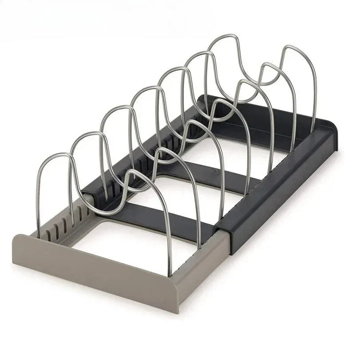 Retractable pot lid holder & pan organizer | Kalsten
