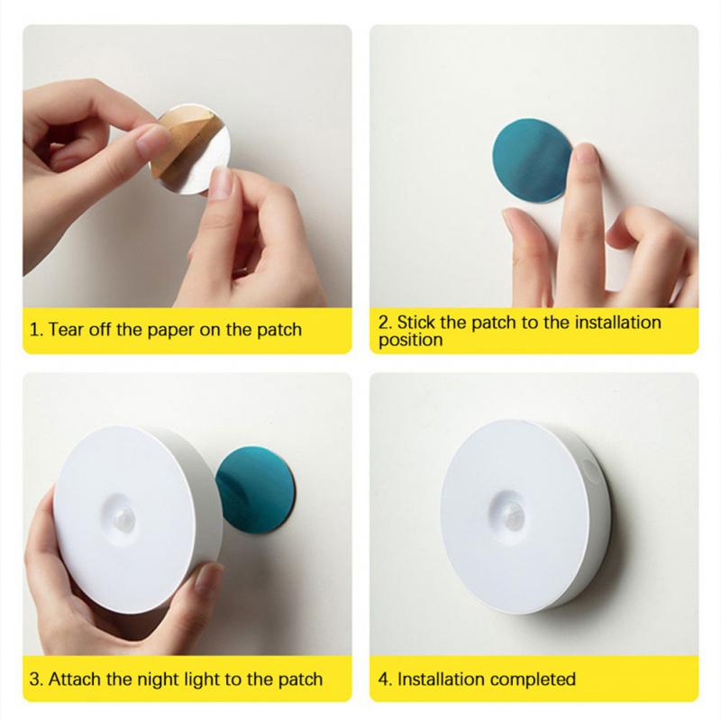 Sticky LED Motion Sensor Mini Night Lamp | Kalsten