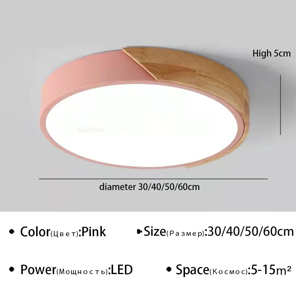 Modern LED Ceiling Light Macaron Chandelier | Kalsten