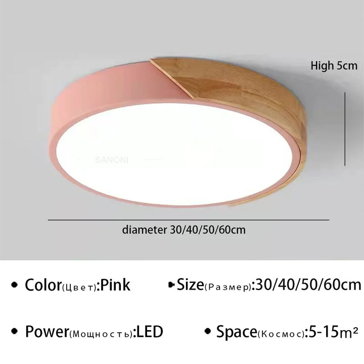 Modern LED Ceiling Light Macaron Chandelier | Kalsten