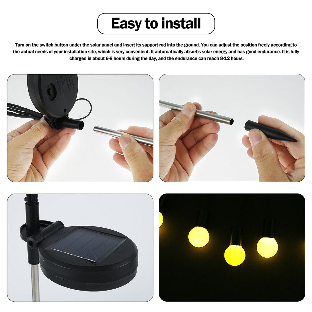 Firefly Garden Solar LED Outdoor Lights | Kalsten