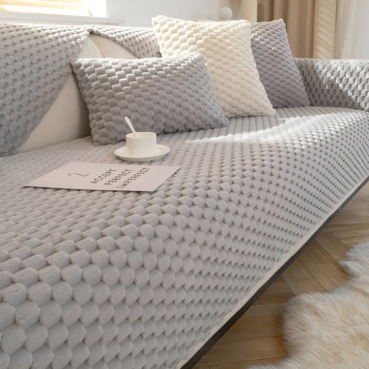 Luxury Velvet Sofa Cover - VeluLuxe | Kalsten