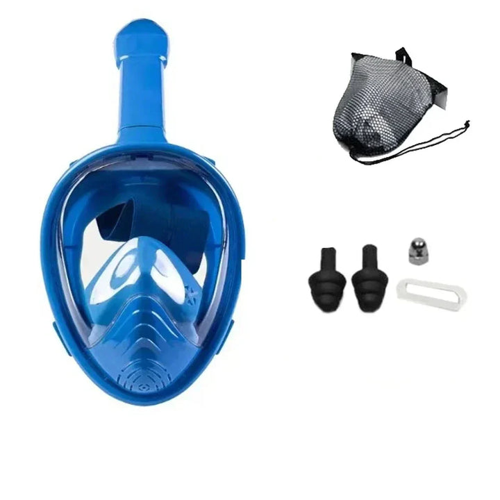Kalsten | Oceavue Snorkel Mask | 180° Full Face | Anti-Fog & Leak Proof | For Kids & Adults
