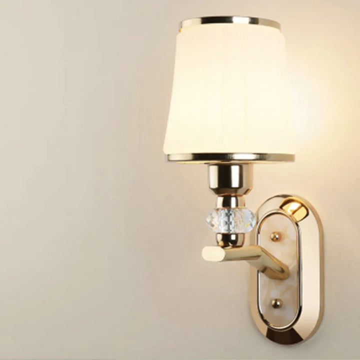 Modern LED Wall Lamp with Glass Lampshade | Wall Sconces | Kalsten