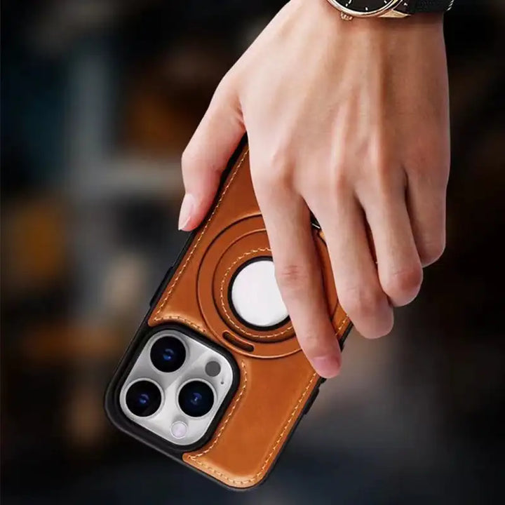 Kalsten | Magnetic iPhone case with invisible ring holder