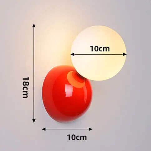 70s Revival Wall Light in 3 different Colors | Kalsten