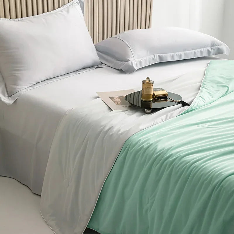 High-Quality Cooling Blanket – Smooth Air-Conditioning Comforter, Lightweight Summer Quilt with Double-Sided Cooling Fabric | Kalsten