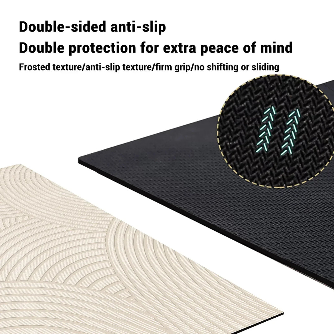 Kalsten | Superabsorbent Non-slip Bath Mat Quick-drying Shower Rug