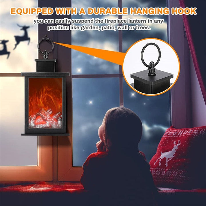 Inferno Portable Fireplace Night Lamp | Kalsten