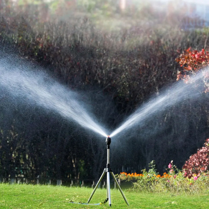 Kalsten | Automatic Rotating Garden Sprinkler with Retractable Tripod for the Garden