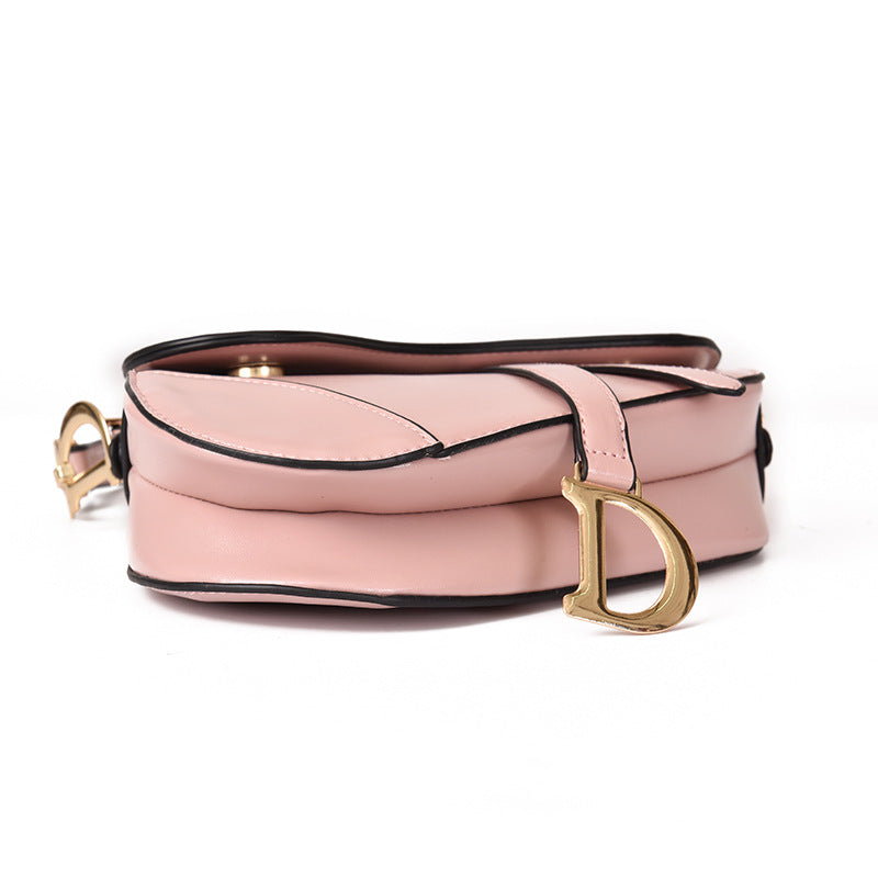 Sandsberg - luxurious women's shoulder bag - exclusive PU leather saddle bag